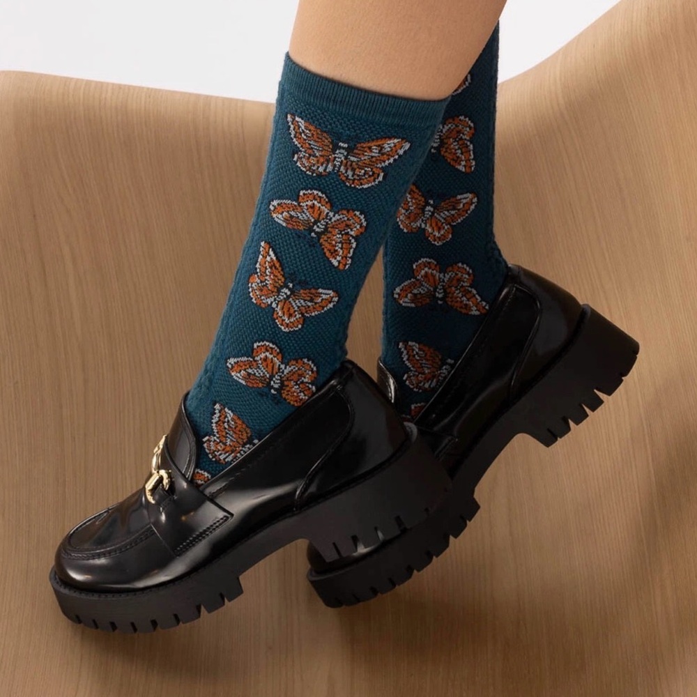 Madden Girl Harlow Platform Loafer - Black Gold